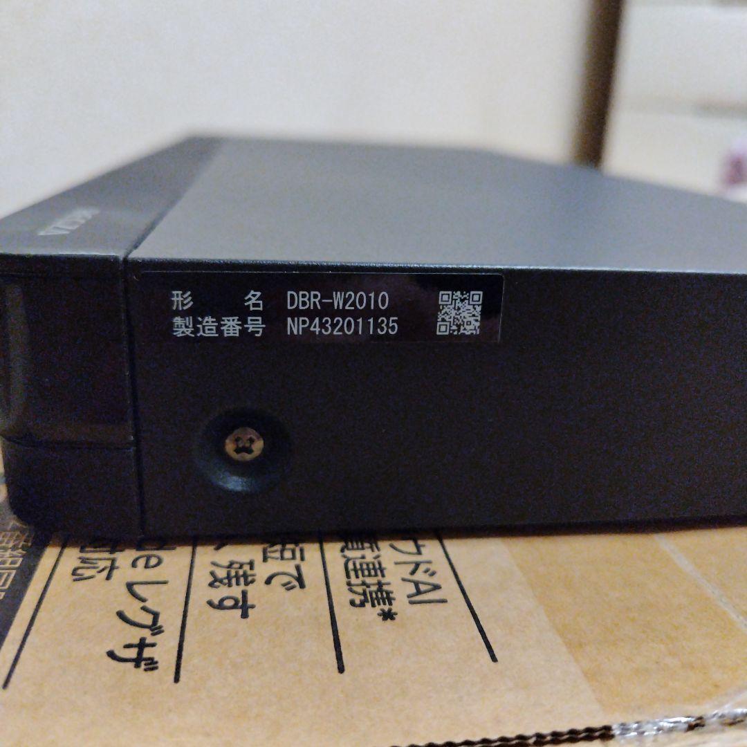 【ジャンク品】2023年製　レグザ ブルーレイレコーダー　DBR-W2010