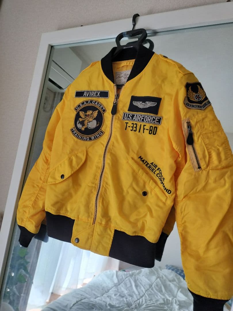 AVIREX イエロー ジャケット T-33/F-80