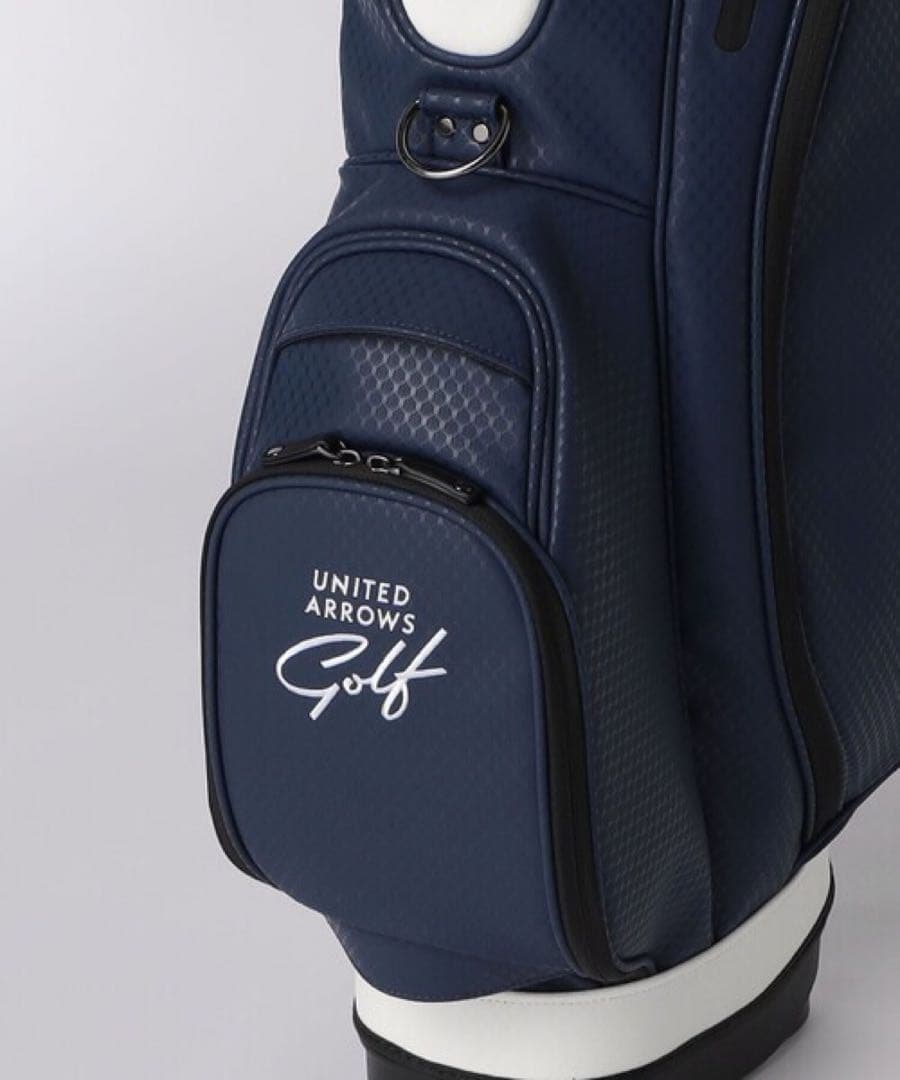 新品未使用】ユナイテッドアローズゴルフ キャディバッグ ネイビー