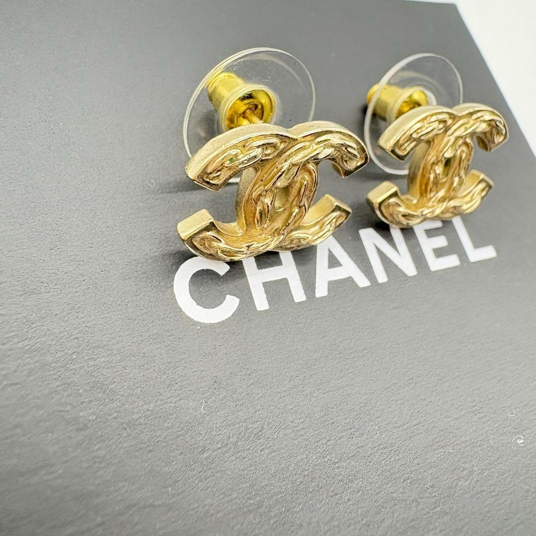 美品 シャネル ココマーク ピアス サマーコレクション アクセサリーの