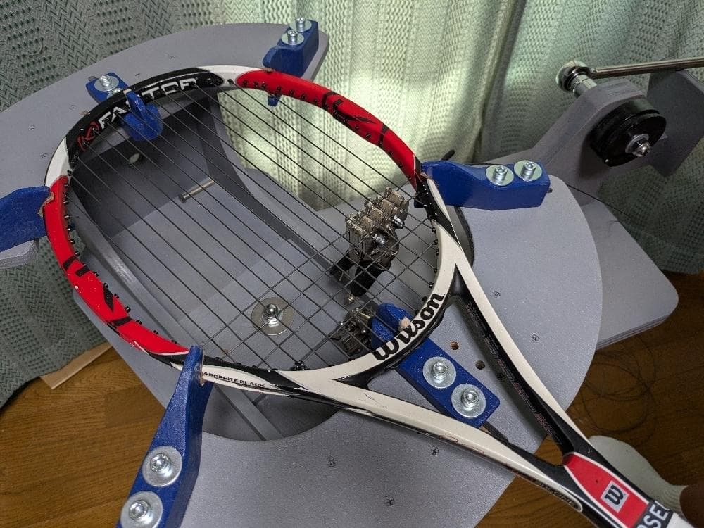 ストリングマシン(ガット張り機)TG-5a - メルカリ