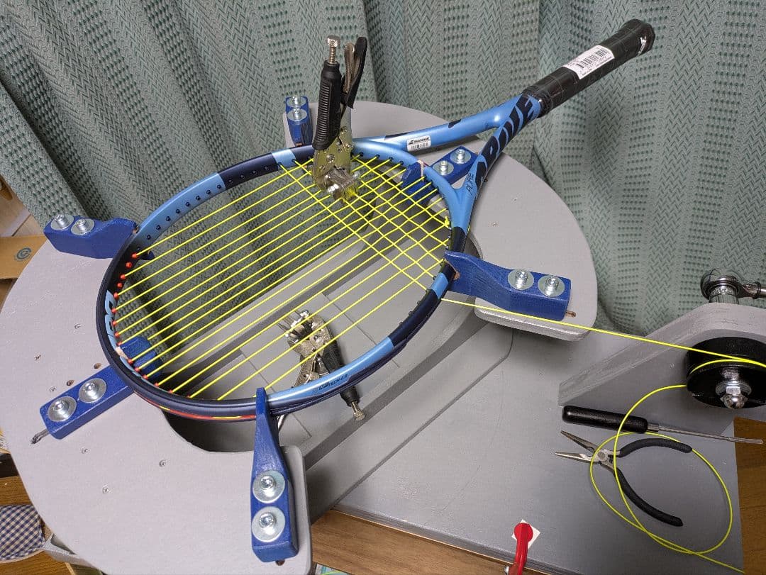 ストリングマシン(ガット張り機)TG-5a - メルカリ