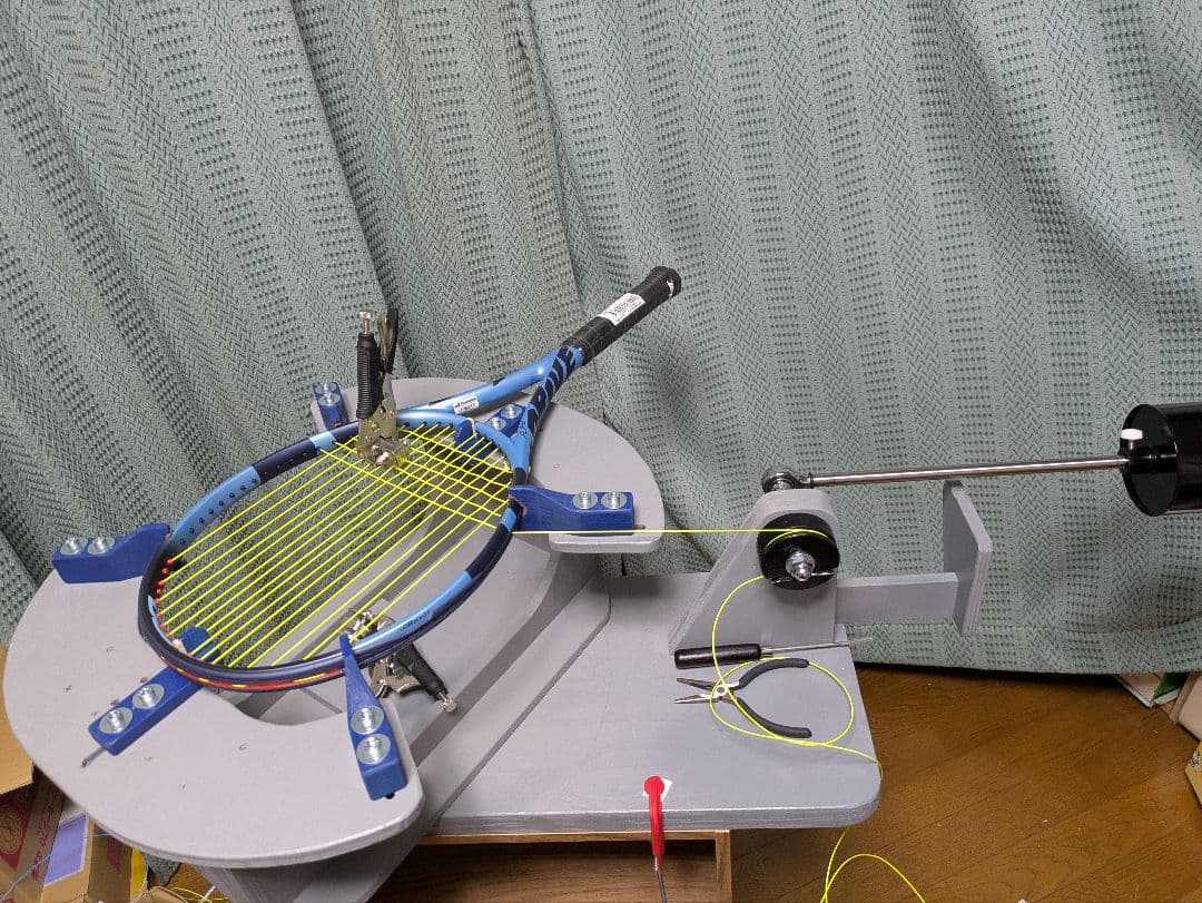 ストリングマシン(ガット張り機)TG-5a - メルカリ