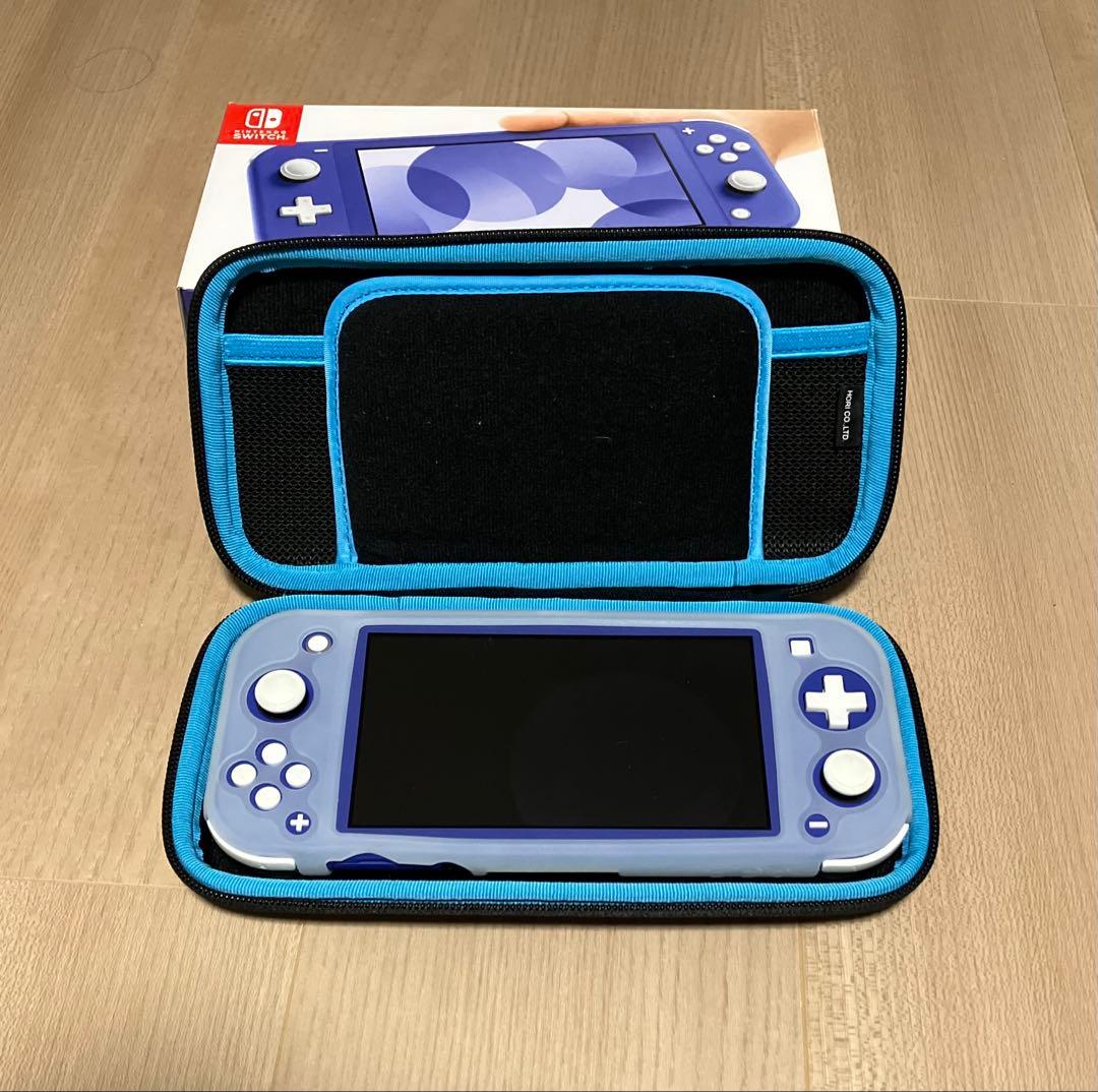 Nintendo Switch Lite ブルー 本体＋別売り専用ケース付き