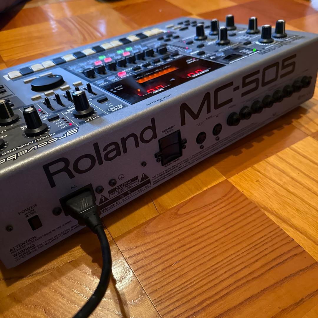 Roland MC-505 シルバー　ヴィンテージ　ジャンク品