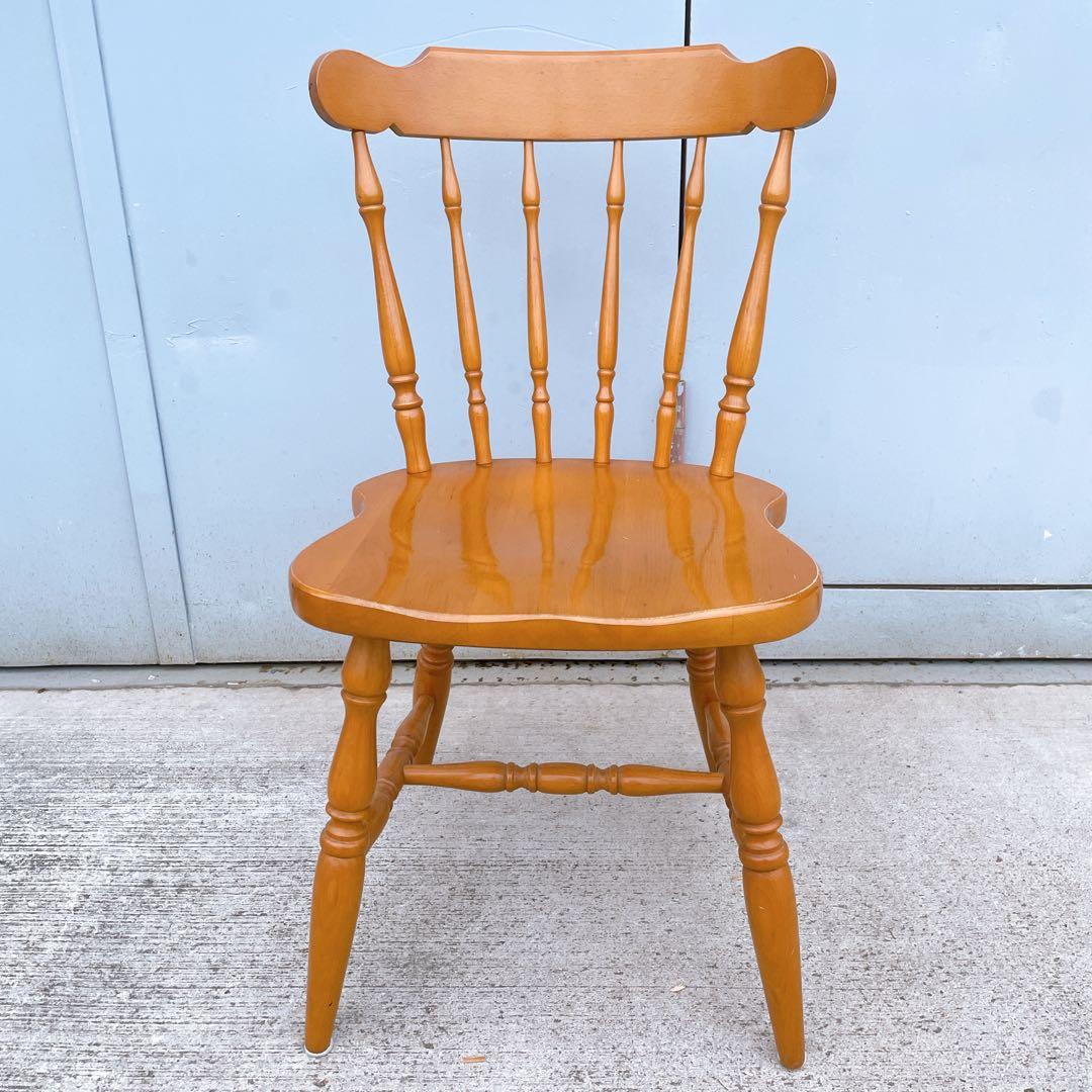 【美品送料込】飛騨産業 ヒダサンギョウ キツツキマーク ウィンザー チェア