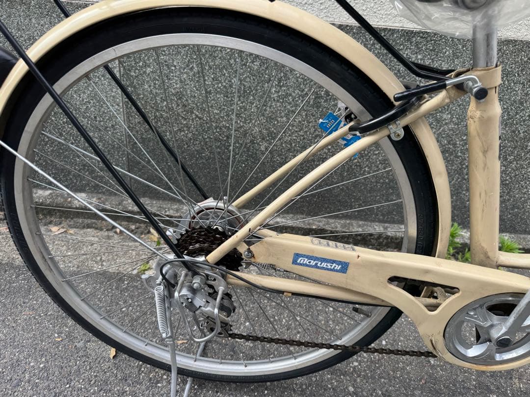 308番 全車両格安販売‼️ 27インチ 変速 シティサイクル ママチャリ