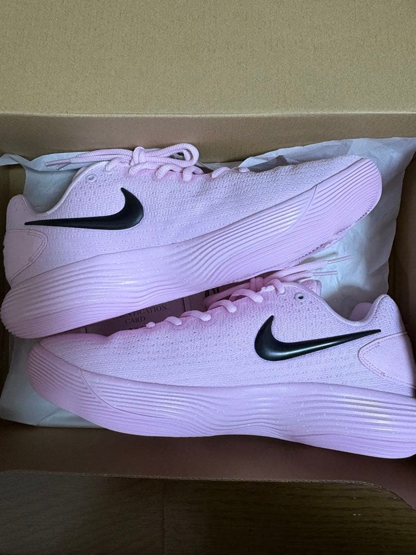 シューズ(男性用) Nike Hyperdunk 2017 Low \"Pink Foam/Black