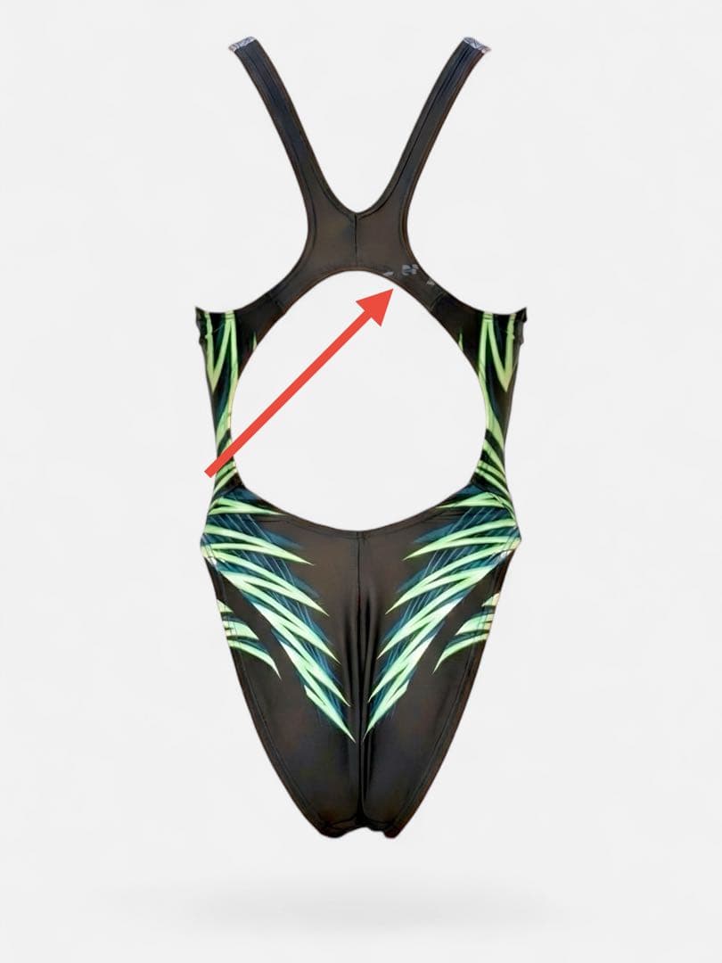 【希少】arena ストラッシュ Mサイズ 競泳水着 ハイレグ リミック