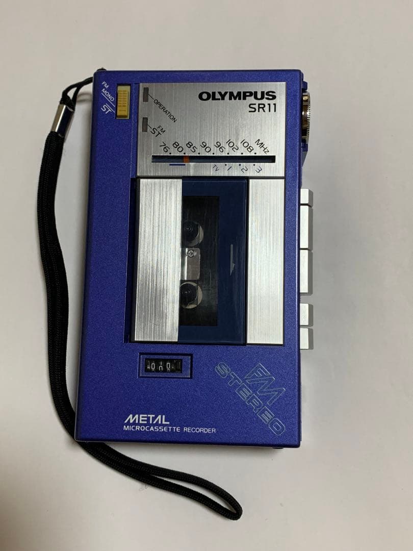 OLYMPUS オリンパス SR11 FMステレオ マイクロカセットレコーダー