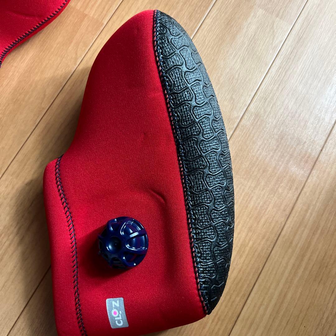 新品未使用】Sサイズ　クロッツやわらか湯たんぽ レッド