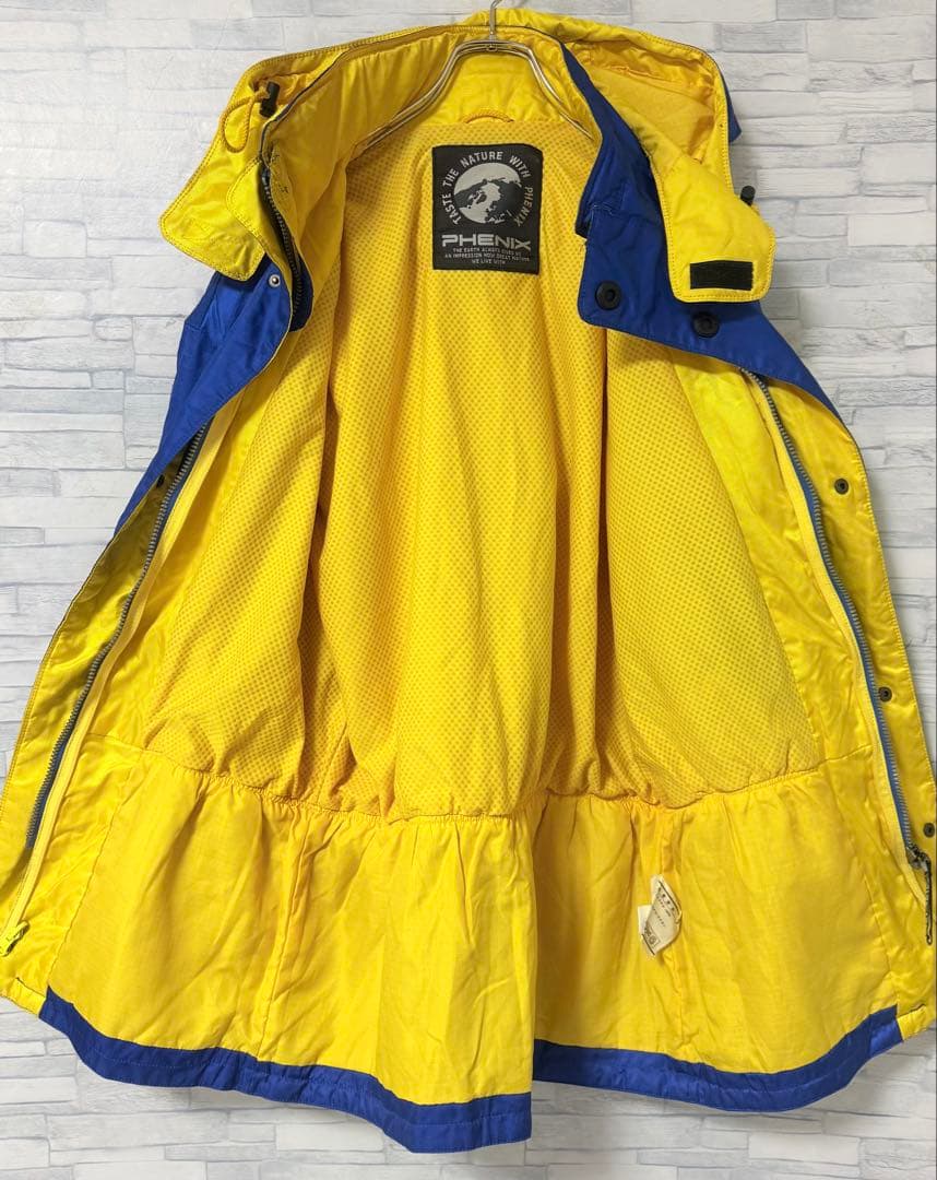【美品】90s PHENIX フード脱着可能 スキーウェア 上下セット L