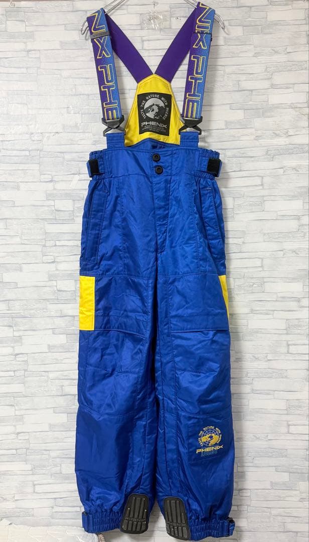 【美品】90s PHENIX フード脱着可能 スキーウェア 上下セット L