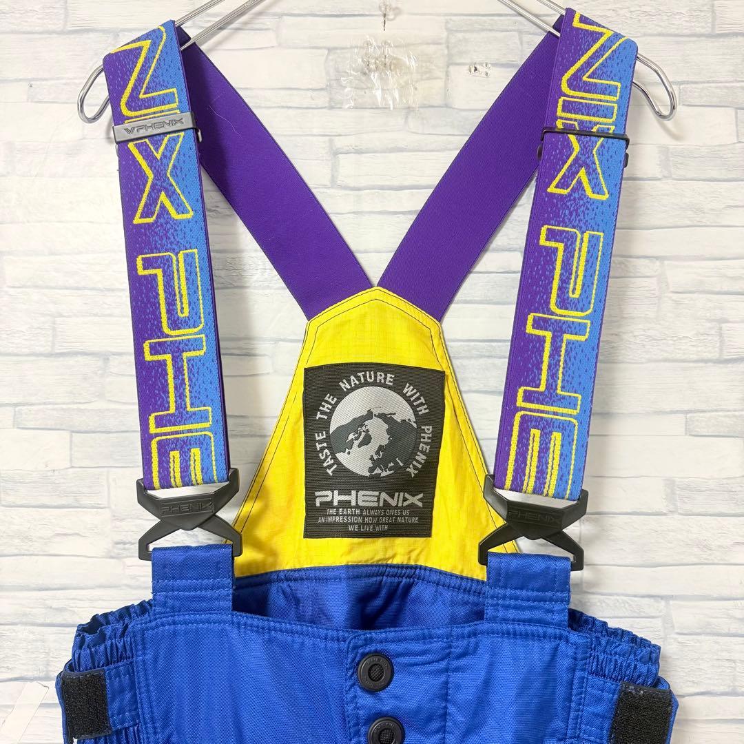 【美品】90s PHENIX フード脱着可能 スキーウェア 上下セット L