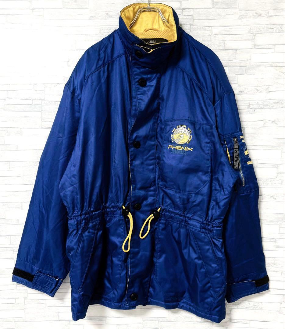 【美品】90s PHENIX フード脱着可能 スキーウェア 上下セット L