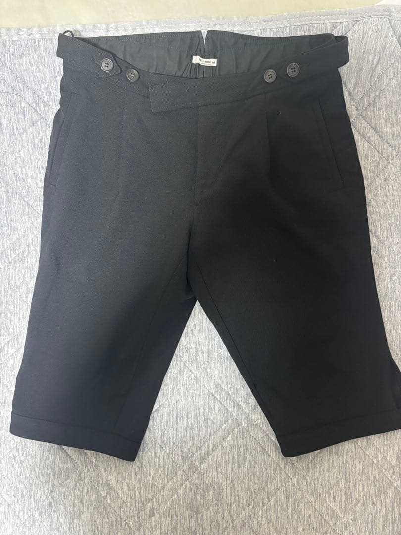 miumiu ウールショーツ