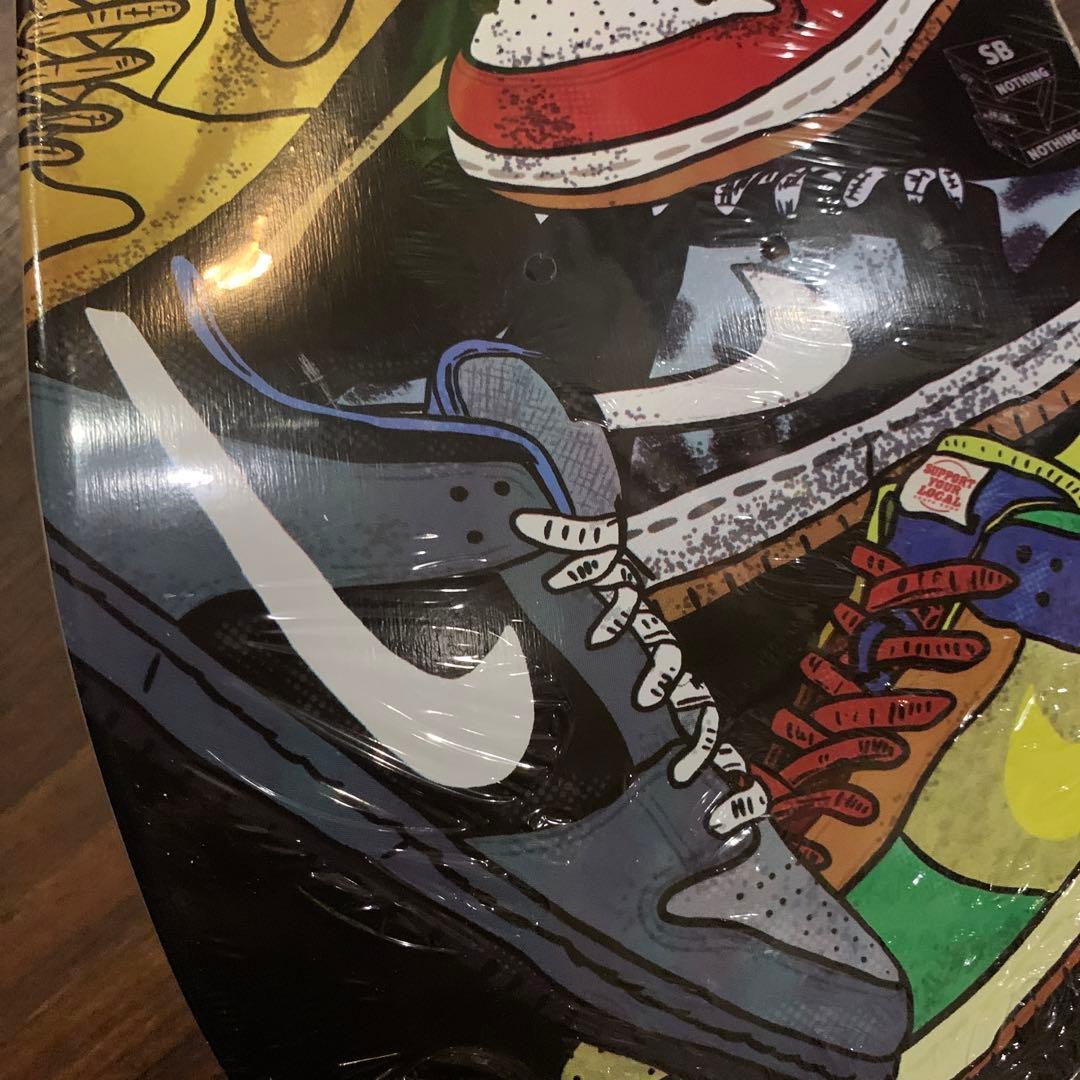 新品NIKE SB OR NOTHING スケートデッキ 8 ダンク ブレーザー