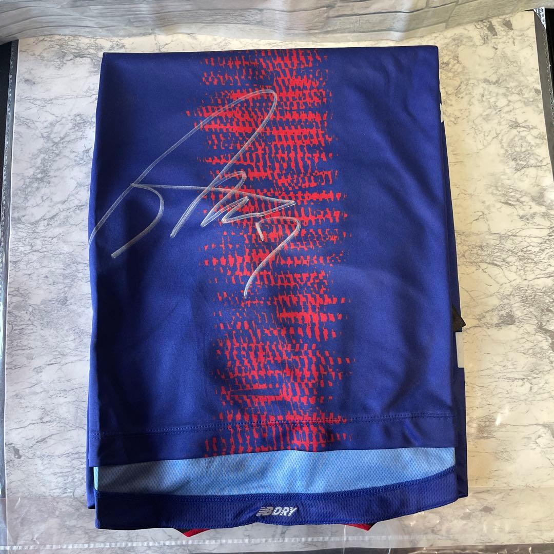 【未使用】安斎颯馬選手サイン ユニフォーム