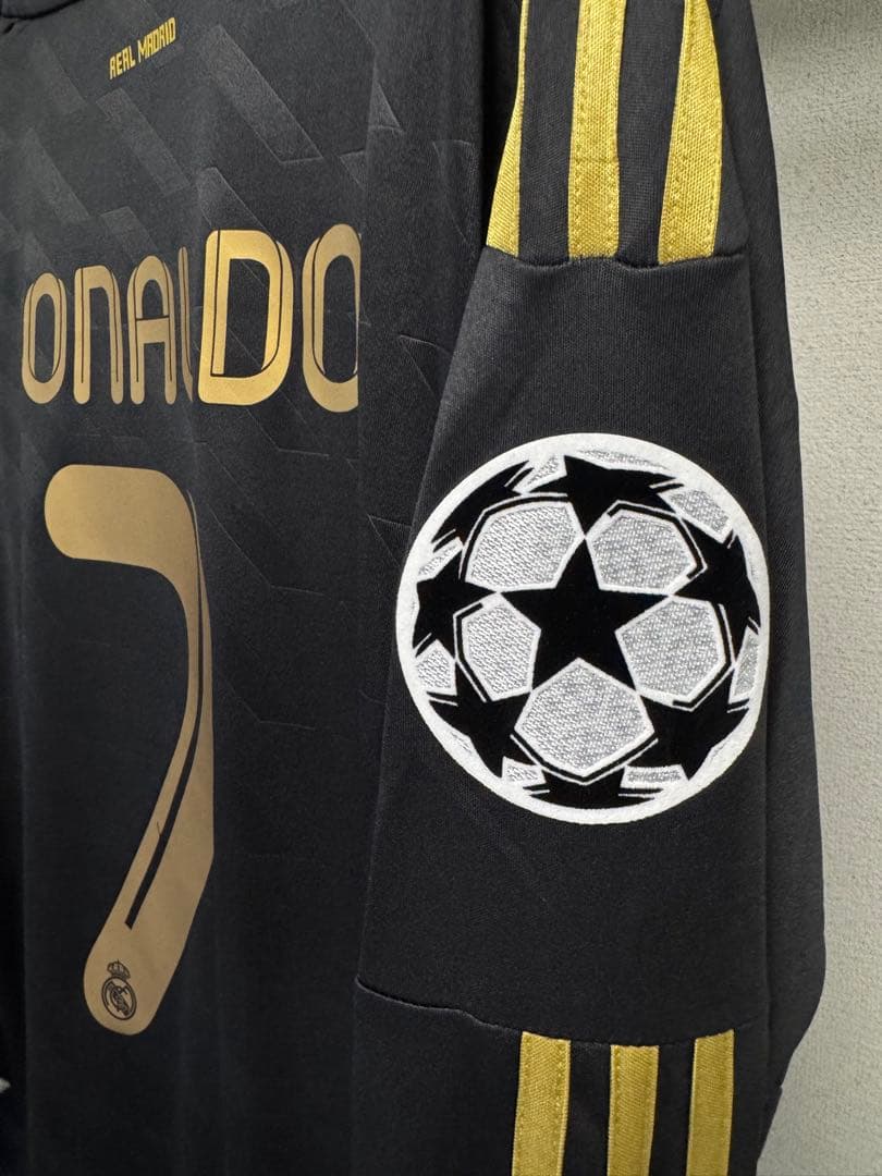 レアル・マドリード クリスティアーノ・ロナウド ユニフォーム 7番黒
