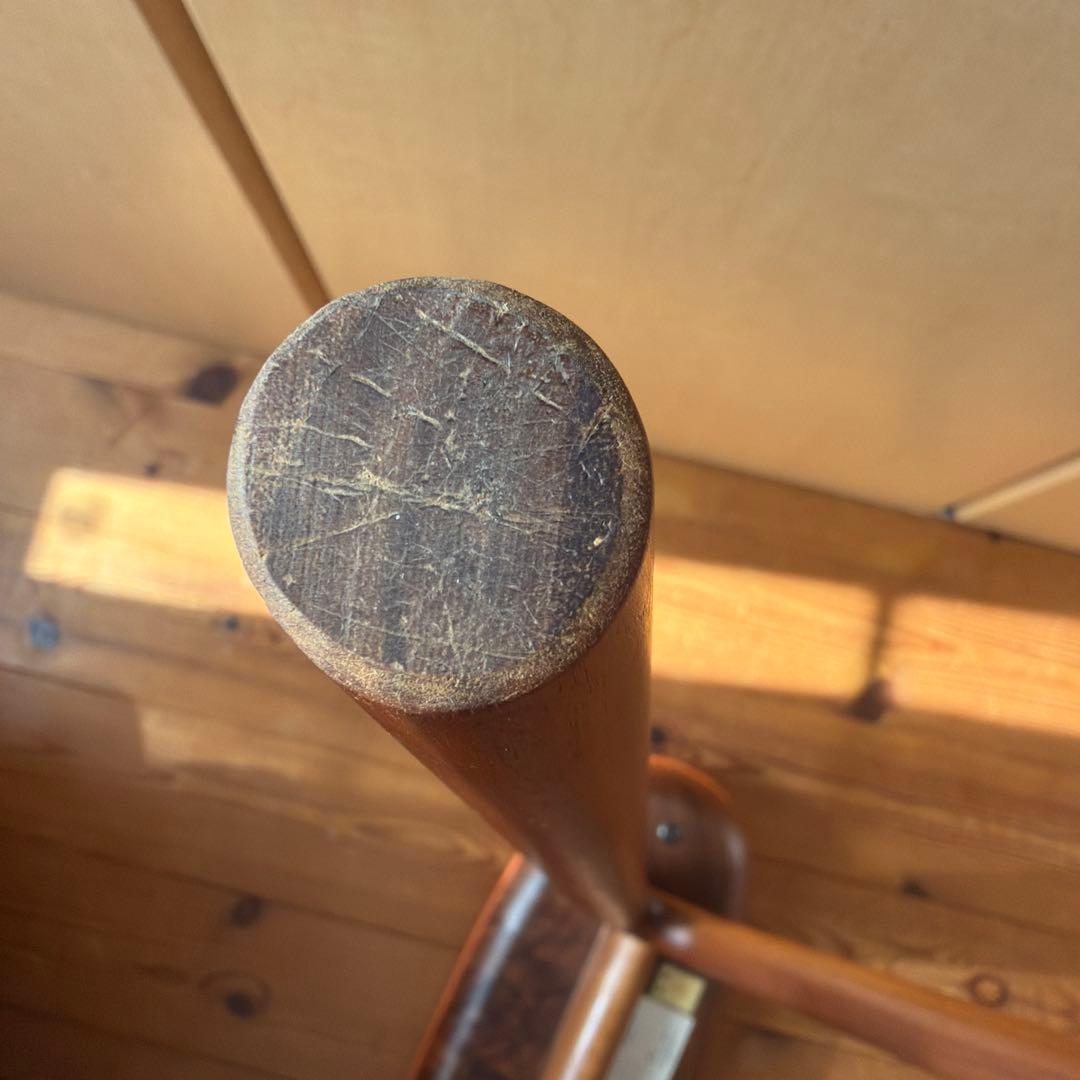 ナガノインテリア オレンジ コッぺ キッチン スツール 木製