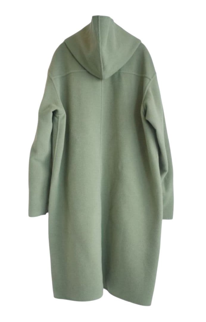 未使用オーラリーベロアブラッシュドウールメルトンハンドソーン