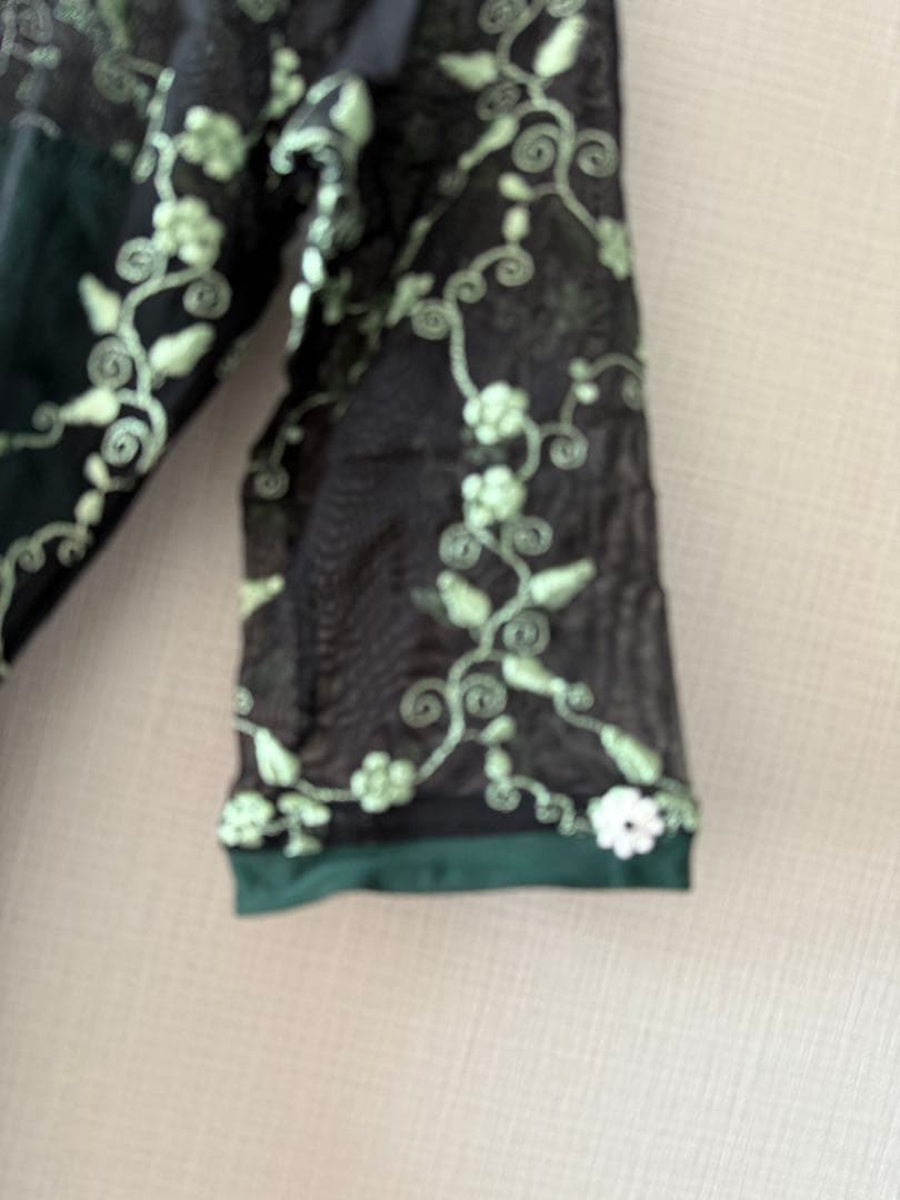 Dellalo Milanoデラロミラノ カスタマイズレオタード Lグリーン