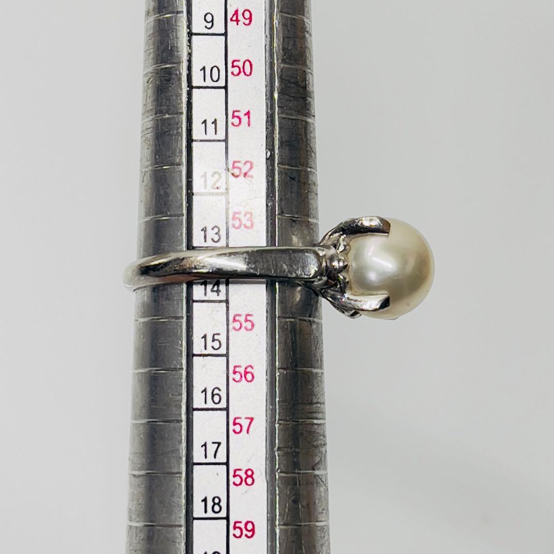 田崎真珠　TASAKIタサキ　アコヤ本真珠pt900リング