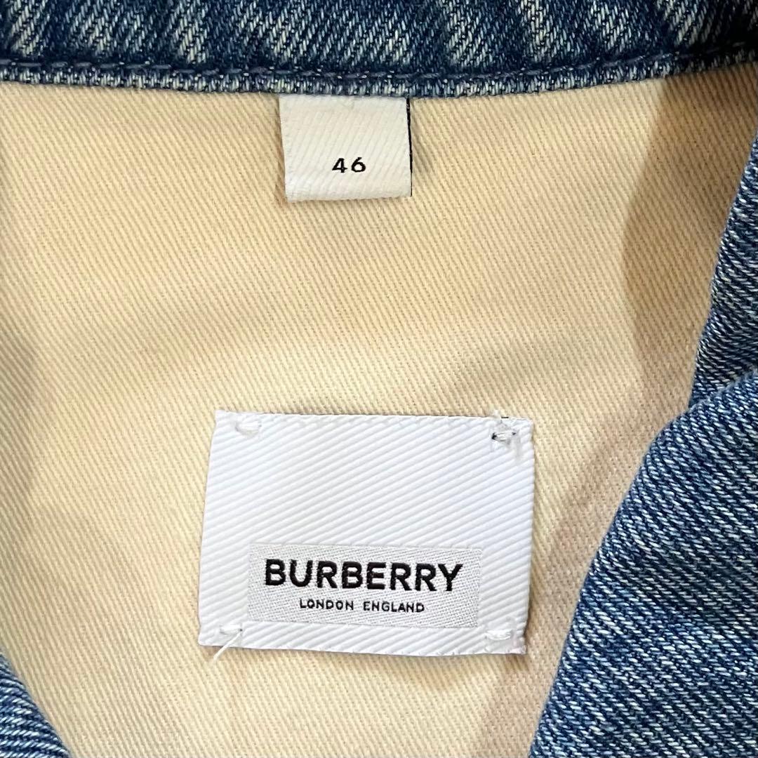 BURBERR バーバリー 22SS ロゴワッペン デニムジャケット