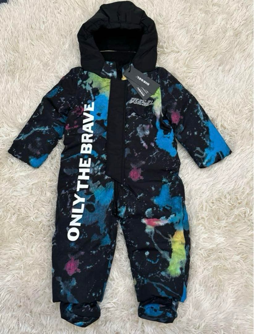 新品】DIESELKID ディーゼルキッズ ベビー 80cm ジャンプスーツ