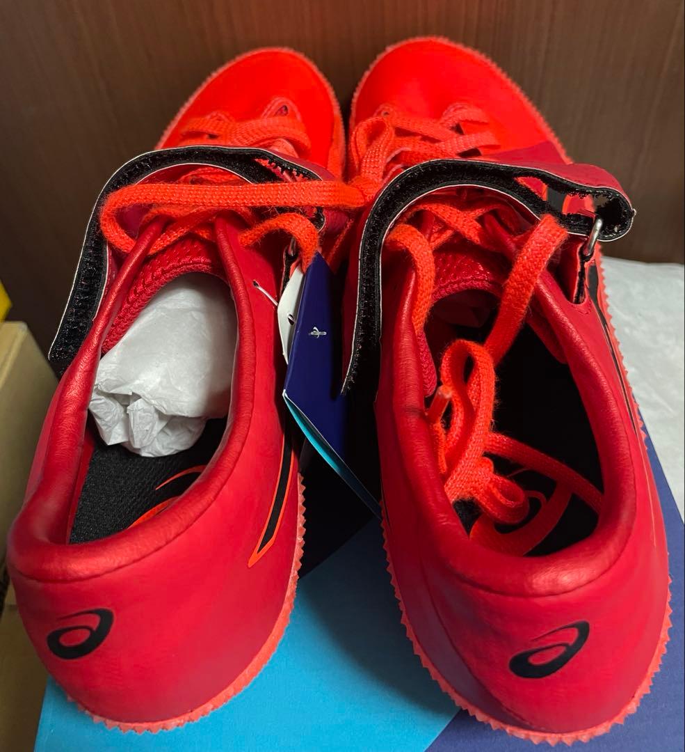 asics ハイジャンププロ2（L）スパイクシューズ オレンジ 27.5 新品