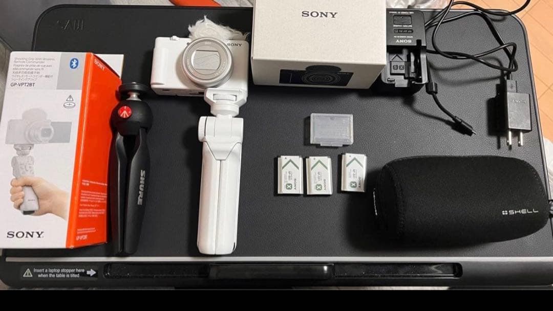 エ*ル様 VLOGCAM SONY ZV-1 II ホワイト　おまけ多数