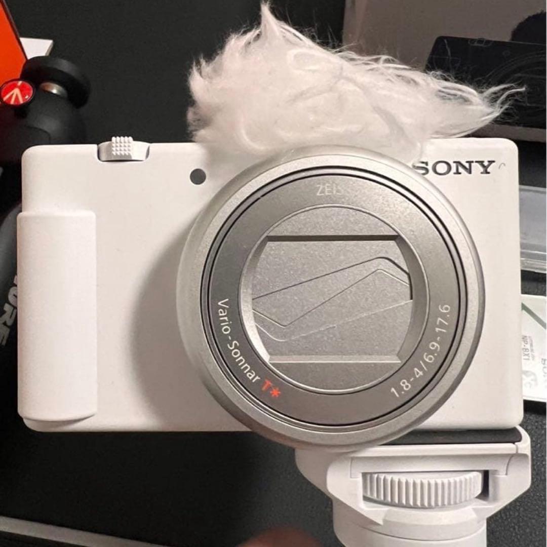 エ*ル様 VLOGCAM SONY ZV-1 II ホワイト　おまけ多数