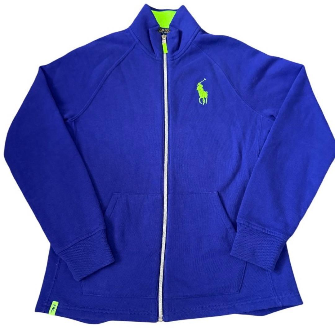 美品】PoloRalphLauren ジップパーカー y2k swag 短丈 - メルカリ