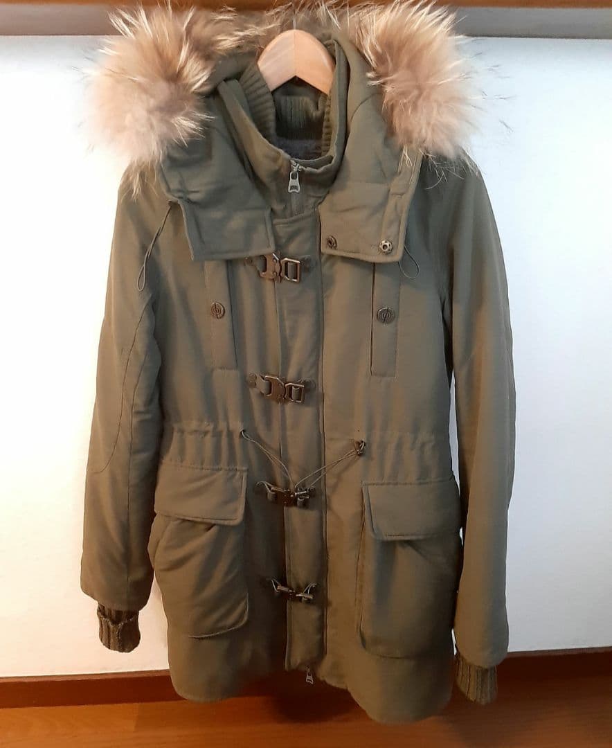 SLY スライ N3B ミリタリー ボア ライナー付き ダウン ファー コート