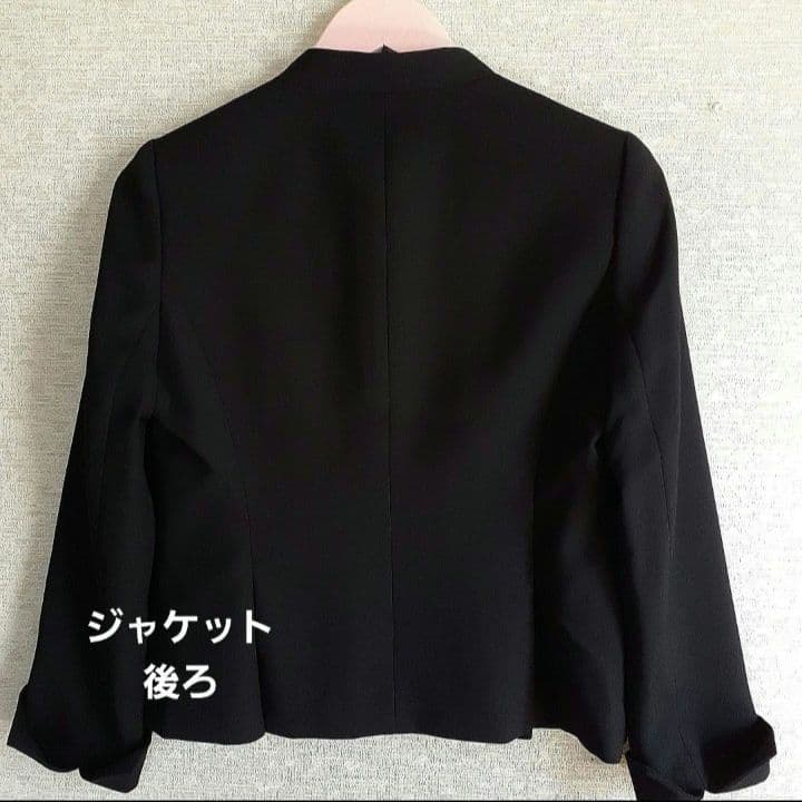 7号【東京ソワール】ブラックフォーマル　礼服　喪服　ジャケット&ワンピース