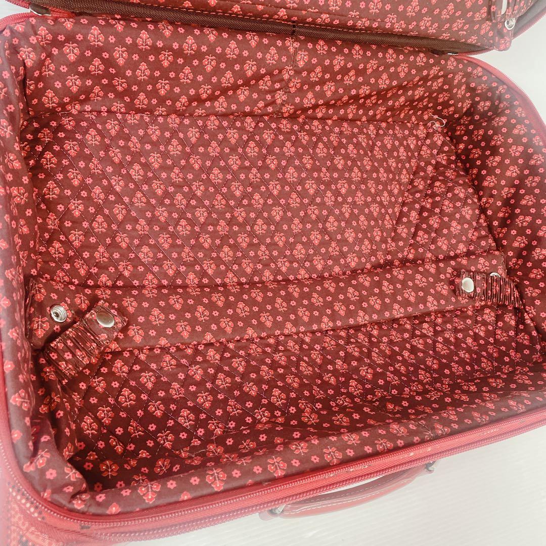 【レア】ヴェラブラッドリー　キャリーケース　トラベルバッグ　総柄　鍵付き