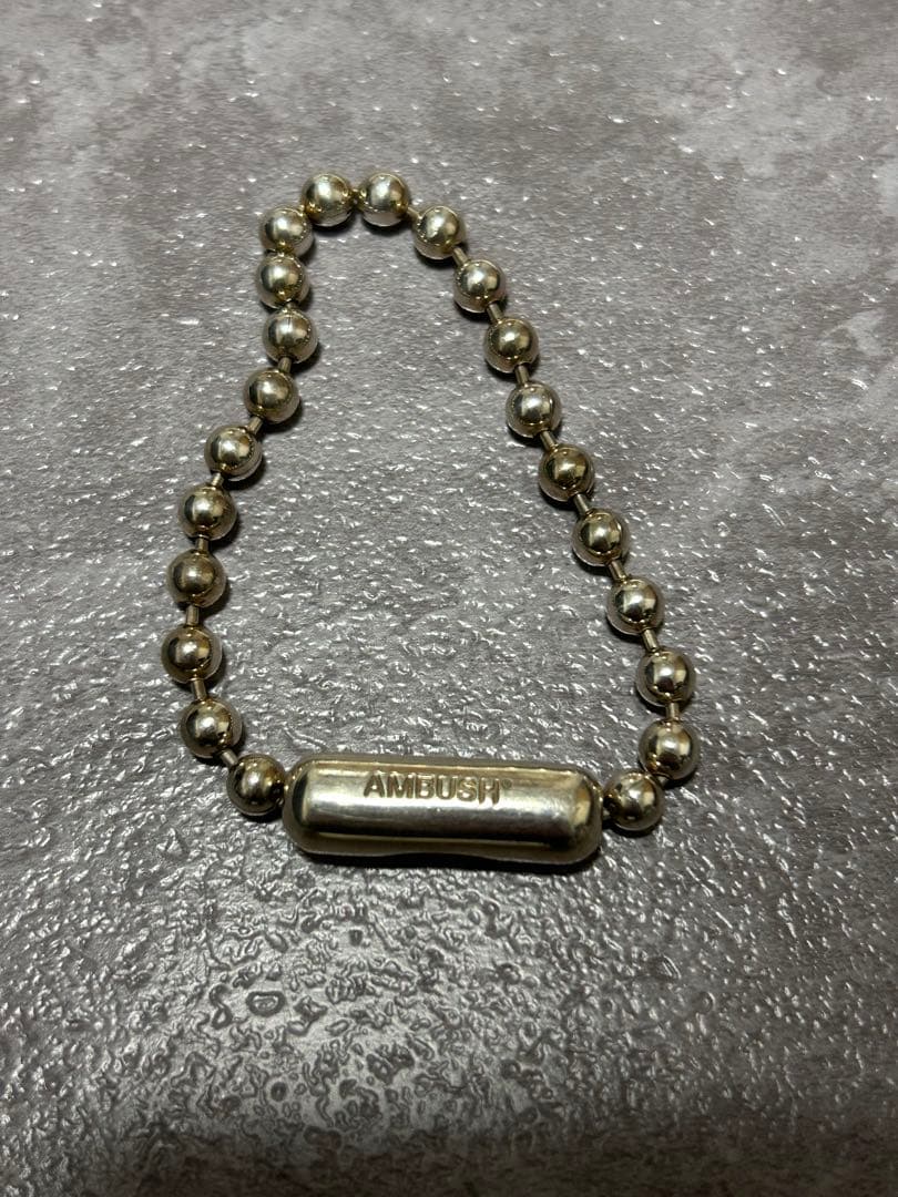 ぁ*。様 AMBUSH メタルボールチェーンブレスレット