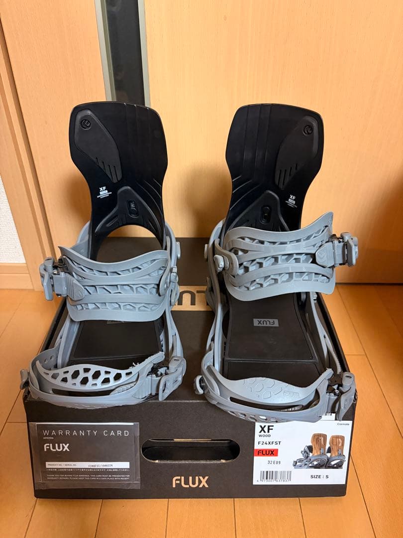 FLUX XF ビンディング サイズS グレー/ウッド