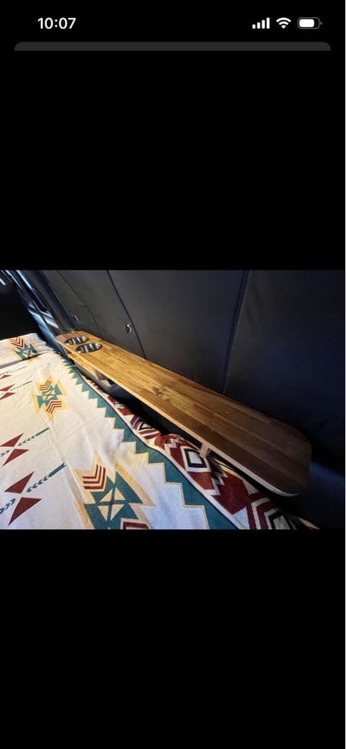 ハイエースリアサイドテーブル※両側