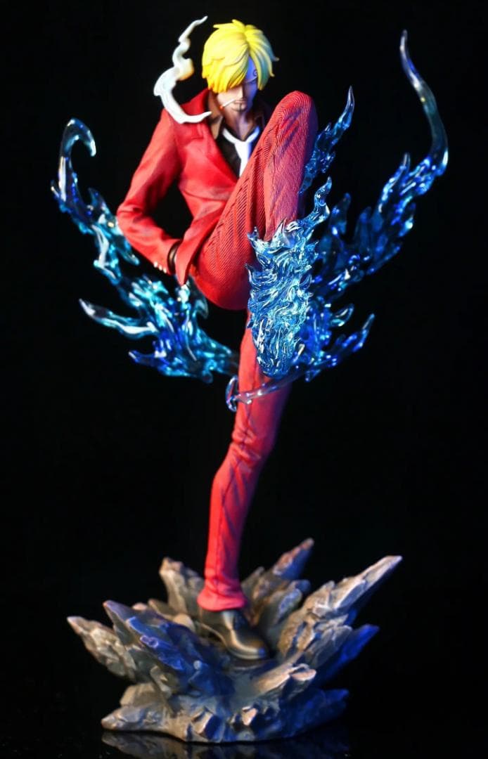 ワンピース 魔神風脚 サンジ ガレージキット フィギュア popサイズ