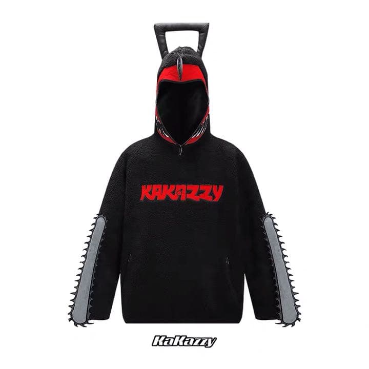 KAKAZZY HOODIE チェンソーマン パーカー フルジップ - メルカリ