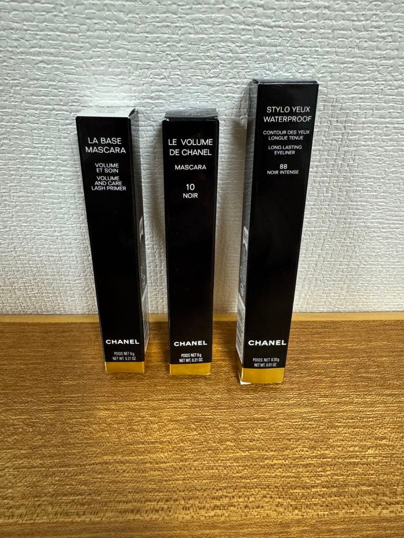 【CHANEL未使用】マスカラ & マスカラベース&アイライナー セット