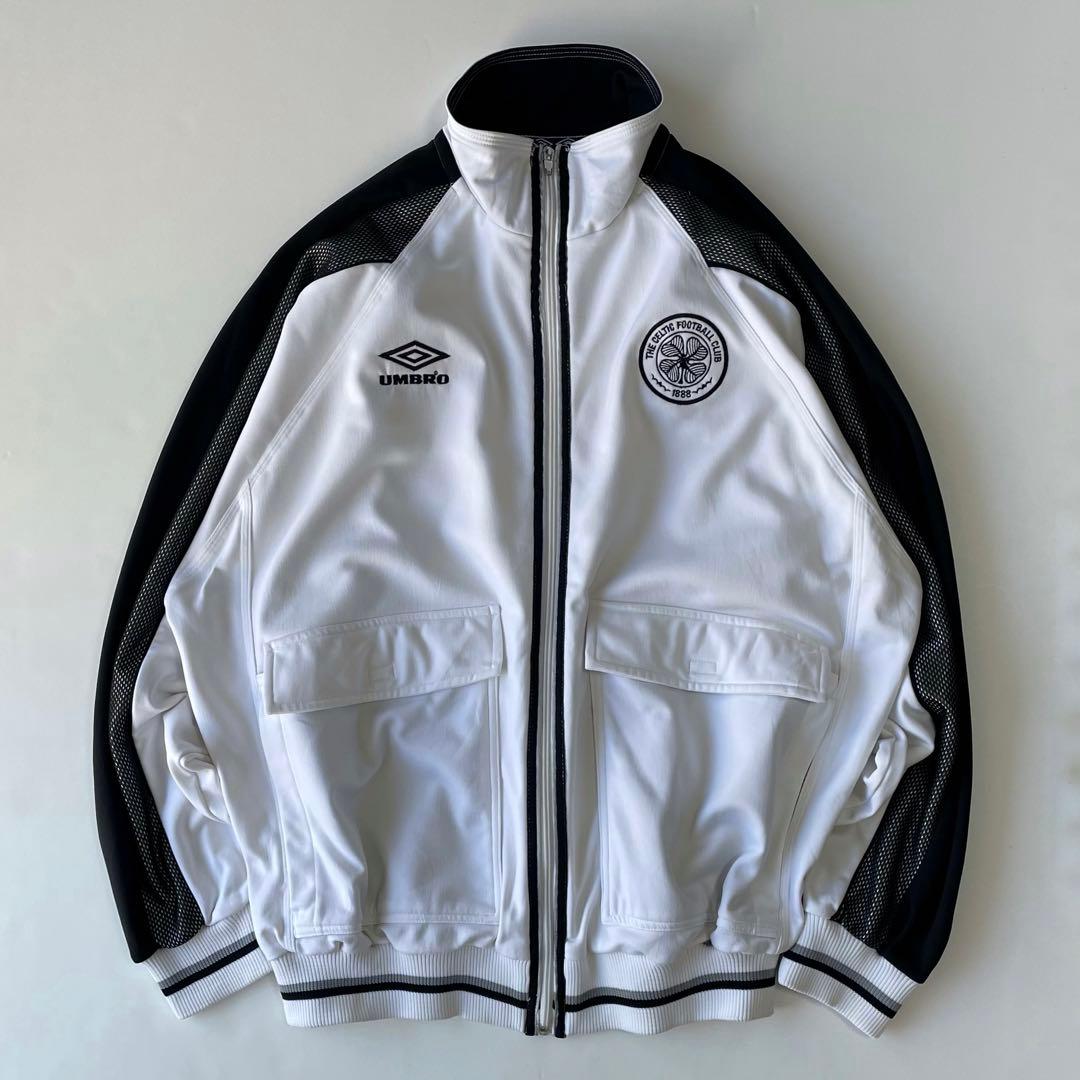 UMBRO セルティック トラックジャケット サッカー ジャージ ロゴ刺繍