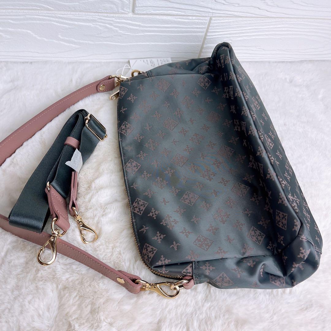 新品タグ付き☆russet ラシット ショルダーバッグ ナイロン グレージュ