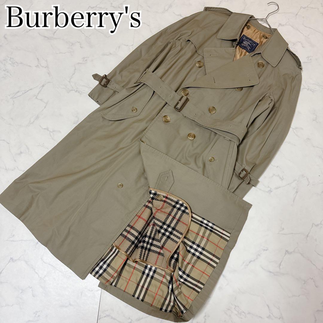 ✨Burberrys✨トレンチコート 英国製 ノバチェック ウールライナー付き
