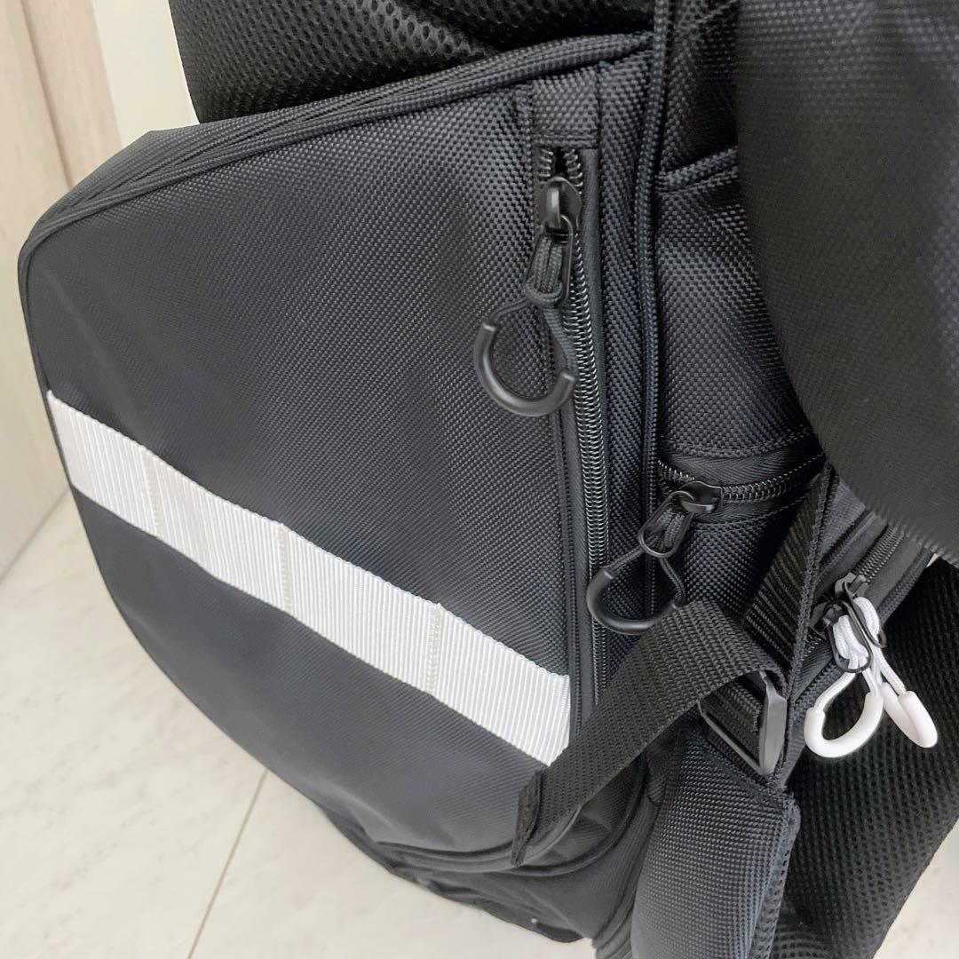 数量限定　完売品　ほぼ未使用　イエローロブスター　キャディバッグ　ブラック