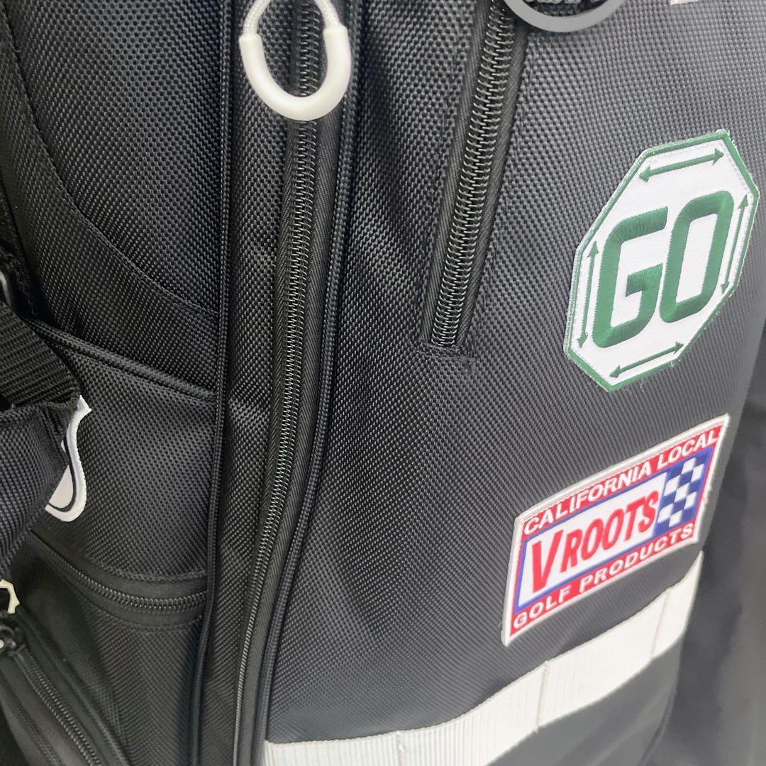 数量限定　完売品　ほぼ未使用　イエローロブスター　キャディバッグ　ブラック