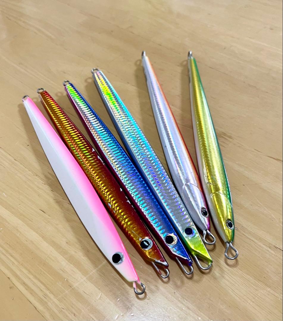 最終値下げ メタルジグ12本セット 鉄ジグ スキルロング ウィークベイト