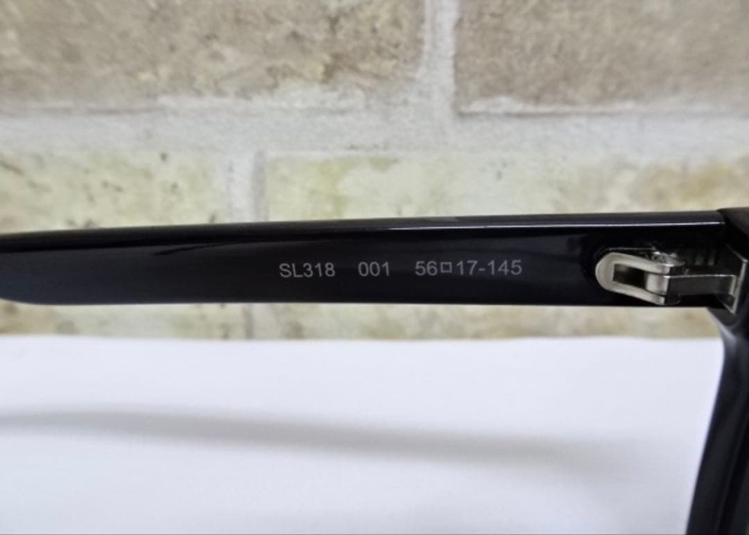 SAINT LAURENT PARIS サングラス SL318 001 ブラック