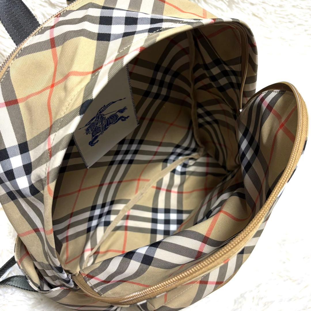 【新品同様・現行品】BURBERRY チェックプリントスモール　バックパック